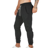 Men's Multi Pocket Sweat Pants 2 in 1 Joggers Men Track Pants Streetwear Built-in Pocket Zipper Sports Trousers Fitness Bottoms