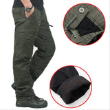 High Quality Winter Warm Men Thick Pants Double Layer Military Army Camouflage Tactical Cotton Trousers For Men Brand Clothing