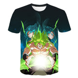 Dragon Ball Z Men's Summer T-shirts 3D Printing Super Saiyan Kid Black Zamasu Vegeta Jiren Dragonball T Shirt Tops Tees