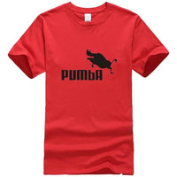 2019 funny tee cute t shirts homme Pumba men short sleeves cotton tops cool tshirt lovely kawaii summer jersey costume t-shirt