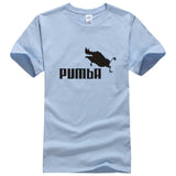 2019 funny tee cute t shirts homme Pumba men short sleeves cotton tops cool tshirt lovely kawaii summer jersey costume t-shirt