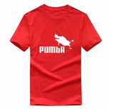 2019 funny tee cute t shirts homme Pumba men short sleeves cotton tops cool tshirt lovely kawaii summer jersey costume t-shirt