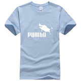 2019 funny tee cute t shirts homme Pumba men short sleeves cotton tops cool tshirt lovely kawaii summer jersey costume t-shirt