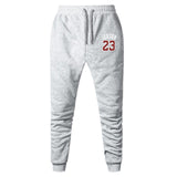 Men Pants New Fashions Jordan 23 Joggers Pants Male Casual Sweatpants Bodybuilding Fitness Track Pants Men's Sweat Trousers XXXL